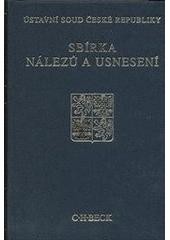 Sbírka nálezů a usnesení ÚS ČR, svazek 54 (vč. CD)