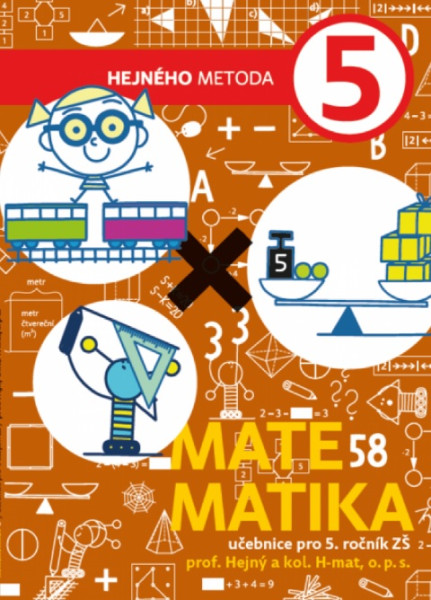 Matematika 5. ročník - učebnica (tehlová)