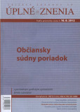 UZZ 49/2011 Občiansky súdny poriadok