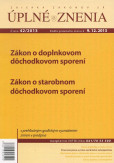 UZZ 42/2013 Zákon o doplnkovom dôchodkovom sporení