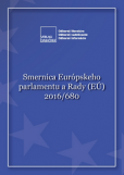 Smernica Európskeho parlamentu a Rady (EÚ) 2016/680